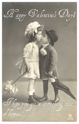 Kids Kissing